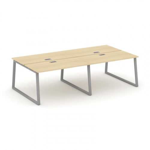 Style Project Рабочая станция 2-х сторон. SN-6T1.DRS-051 Акация Лорка/Металл Антрацит/Заглушка Пласт фото 20