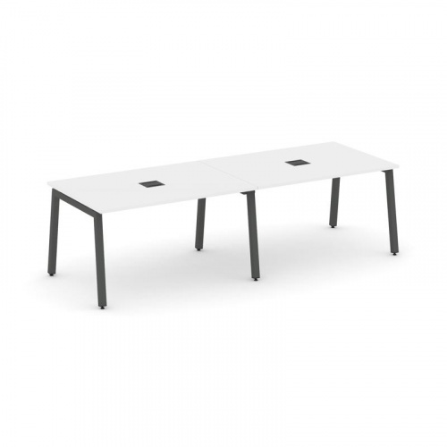 Style Project Стол переговорный SN-5A.SPRG-011 Акация Лорка/Металл Антрацит 1960*980*750 фото 16