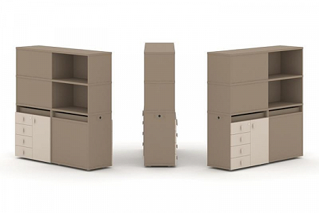 Тумба офисная (Набор №18.) Estetica ES.NB.2V-18