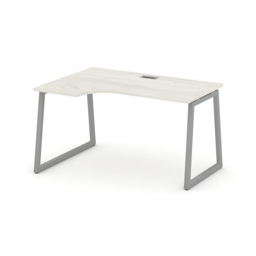 Style Project Стол рабочий эргоном. SN-4T1.SPA-021(L) Акация Лорка/Металл Антрацит/Заглушка Пластик фото 17