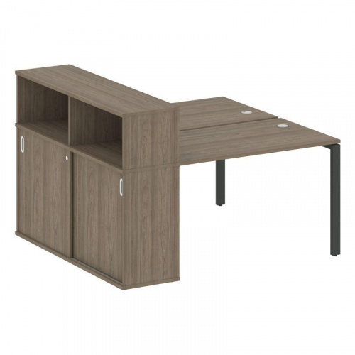 Бенч-система с шкафом-купе на П-обр. м/к Metal System БП.РС-СШК-2.2 фото 3