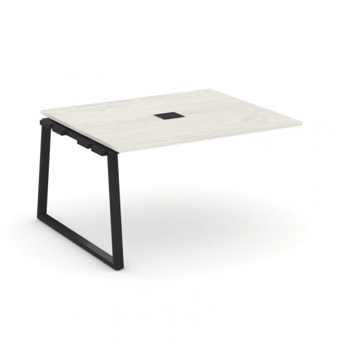 Style Project Проходной наб. элем. перег. стола SN-6T1.NSPRG-033 Акация Лорка/Металл Антрацит/Заглуш фото 8