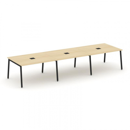 Style Project Стол переговорный SN-4A.SPRG-054 Белый/Металл Антрацит 4740*1180*750 фото 2