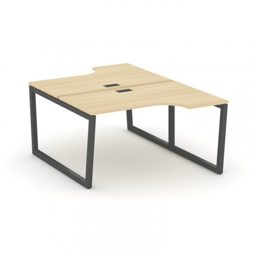 Style Project Рабочая станция эргоном. SN-5T2.DRPA-022 Акация Лорка/Металл Антрацит/Заглушка Пластик фото 28