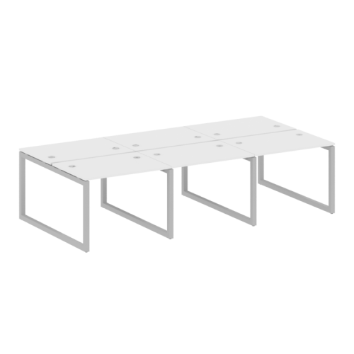 Бенч-система на 6 рабочих мест на О-обр. м/к Metal System Quattro 50БО.СМ-6.1 фото 4 Бенч-система на 6 рабочих мест на О-обр. м/к Metal System Quattro 50БО.СМ-6.1 фото 4