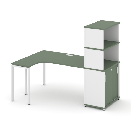 Стол эргономичный с опорным шкафом-купе Concept CN.SA-222(L)