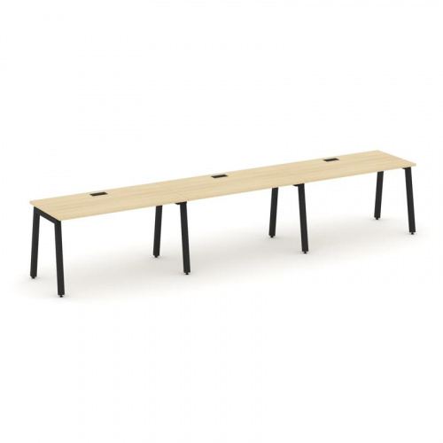 Style Project Рабочая станция 1 сторон. SN-5A.ORS-041 Акация Лорка/Металл Белый 2940*700*750 фото 4