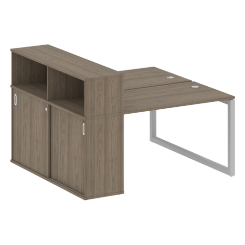 Бенч-система с шкафом-купе на О-обр. м/к Metal System Quattro 50БО.РС-СШК-2.2 фото 2