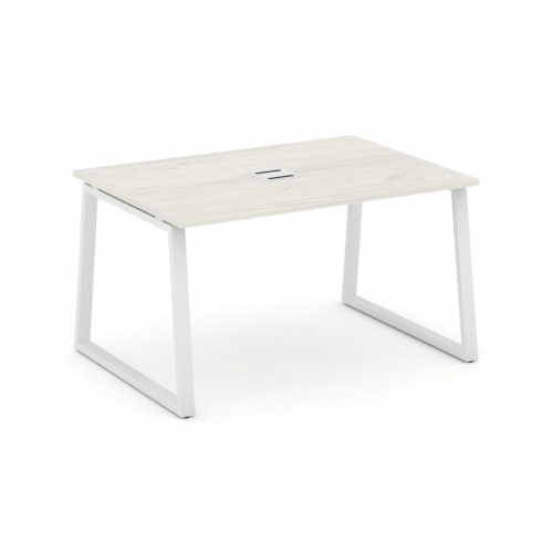 Style Project Стол переговорный SN-6T1.SPRG-004 Акация Лорка/Металл Антрацит/Заглушка Металл Антраци фото 14