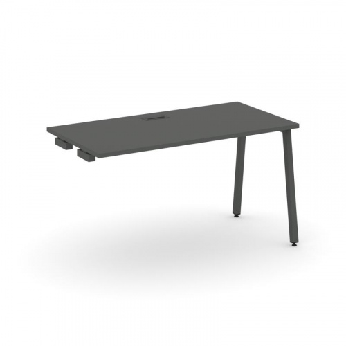 Style Project Стол-приставка к опор. элем. SN-4A.OPRS-013 Антрацит/Металл Белый 1380*700*750 фото 25