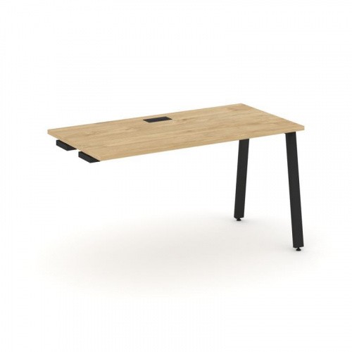 Style Project Стол-приставка к опор. элем. SN-6A.OPRS-012 Дуб Наварра/Металл Антрацит 1180*700*750 фото 4