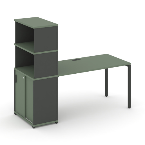 Стол офисный с опорным шкафом-купе Concept CN.SP-241