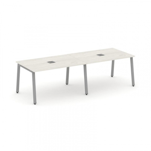 Style Project Стол переговорный SN-6A.SPRG-012 Тиквуд Светлый/Металл Антрацит 2360*980*750 фото 7 Style Project Стол переговорный SN-6A.SPRG-012 Тиквуд Светлый/Металл Антрацит 2360*980*750 фото 7