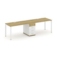 Бенч-система на 2 места с 1 опорной тумбой Concept CN.ORS-402