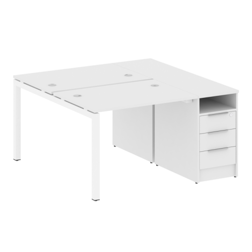 Бенч-система с тумбой на П-обр. м/к Metal System Quattro 50БП.РС-СТП-2.1 фото 13