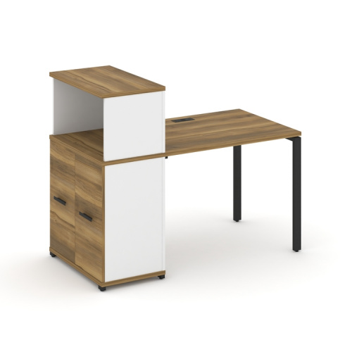 Стол офисный с опорным распашным шкафом Concept CN.SP-225 фото 7