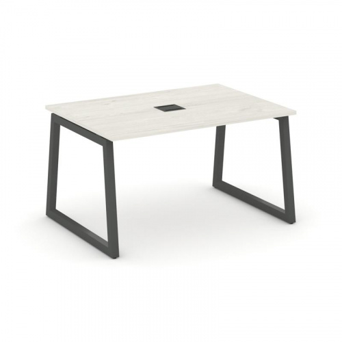 Style Project Стол переговорный SN-5T1.SPRG-001 Акация Лорка/Металл Антрацит/Заглушка Металл Антраци фото 24