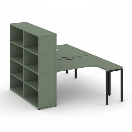 Бенч-система с опорным стеллажом с надставкой Concept CN.DSA-208