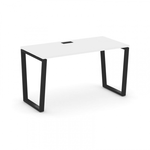 Style Project Стол письменный SN-6T2.SP-004 Акация Лорка/Металл Антрацит/Заглушка Пластик Черный 158 фото 6