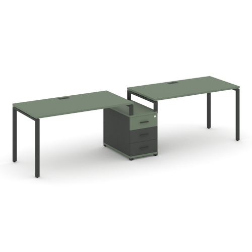 Бенч-система на 2 места с 1 опорной тумбой Concept CN.ORS-302 фото 4