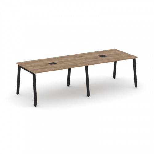 Style Project Стол переговорный SN-6A.SPRG-012 Тиквуд Светлый/Металл Антрацит 2360*980*750 фото 13 Style Project Стол переговорный SN-6A.SPRG-012 Тиквуд Светлый/Металл Антрацит 2360*980*750 фото 13