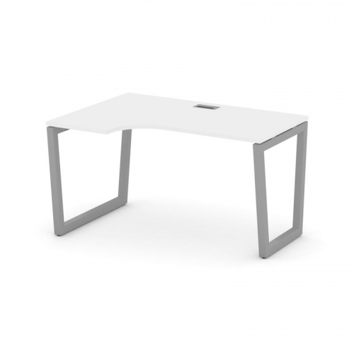 Style Project Стол рабочий эргоном. SN-5T2.SPA-022(L) Акация Лорка/Металл Антрацит/Заглушка Пластик фото 16