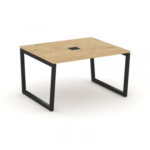 Style Project Стол переговорный SN-5T2.SPRG-034 Акация Лорка/Металл Антрацит/Заглушка Металл Антраци Style Project Стол переговорный SN-5T2.SPRG-034 Акация Лорка/Металл Антрацит/Заглушка Металл Антраци