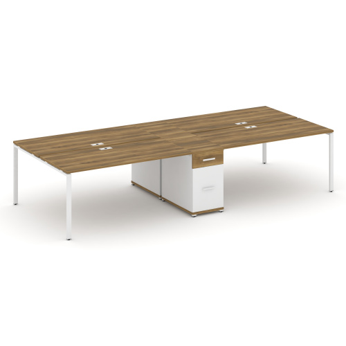 Бенч-система на 4 места с 1 опорной тумбой Concept CN.DRS-424 фото 8