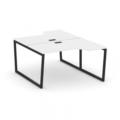 Style Project Рабочая станция эргоном. SN-4T2.DRPA-012 Акация Лорка/Металл Антрацит/Заглушка Пластик фото 5