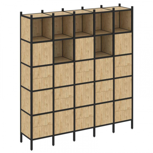 Стеллаж офисный прямой Loft VR.L-10 фото 7 Стеллаж офисный прямой Loft VR.L-10 фото 7