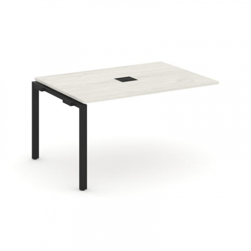 Style Project Проходной наб. элем. перег. стола SN-6P.NSPRG-002 Антрацит/Металл Белый 1180*980*750 фото 17