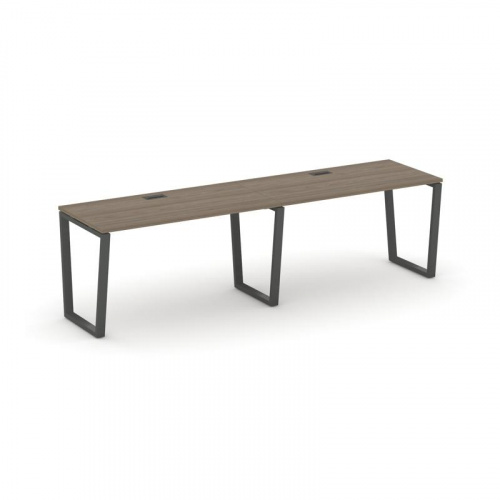 Style Project Рабочая станция 1 сторон. SN-6T2.ORS-021 Акация Лорка/Металл Антрацит/Заглушка Пластик фото 25