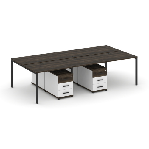 Бенч-система на 6 мест с 2 опорными тумбами Concept CN.DRS-341 фото 9