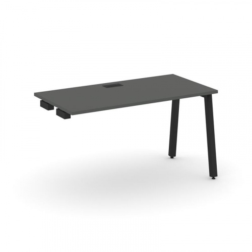 Style Project Стол-приставка к опор. элем. SN-5A.OPRS-013 Дуб Табак/Металл Белый 1380*700*750 фото 3