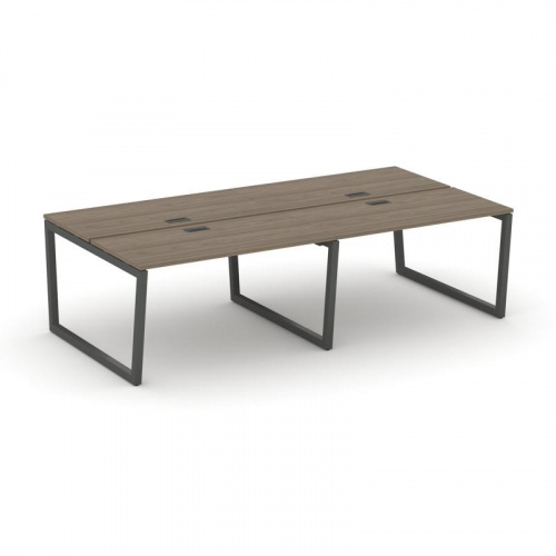 Style Project Рабочая станция 2-х сторон. SN-5T2.DRS-054 Акация Лорка/Металл Антрацит/Заглушка Пласт фото 25