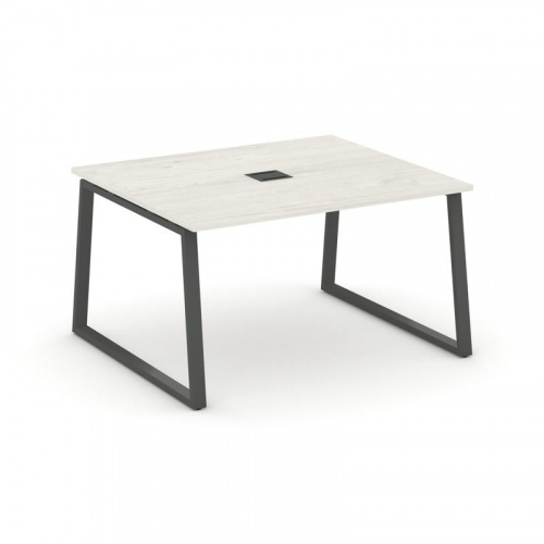 Style Project Стол переговорный SN-6T1.SPRG-034 Акация Лорка/Металл Антрацит/Заглушка Металл Антраци фото 24