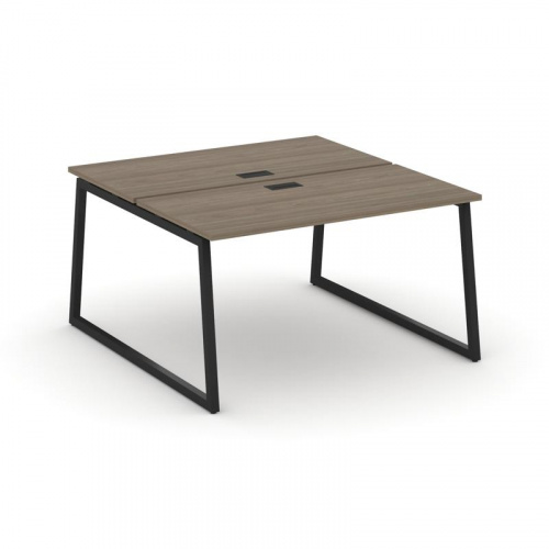 Style Project Рабочая станция 2-х сторон. SN-4T1.DRS-013 Акация Лорка/Металл Антрацит/Заглушка Пласт фото 6