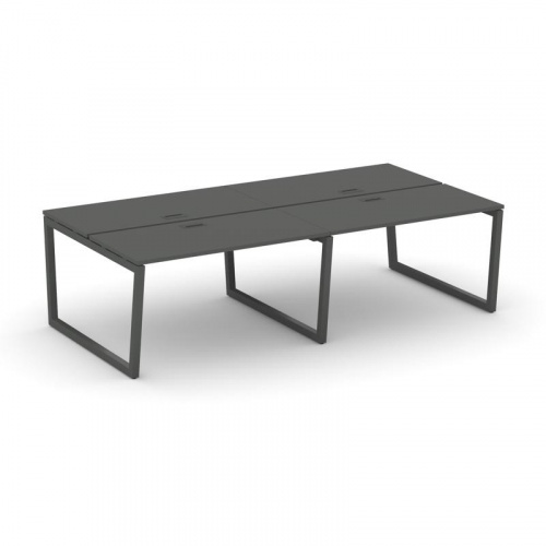 Style Project Рабочая станция 2-х сторон. SN-5T2.DRS-054 Акация Лорка/Металл Антрацит/Заглушка Пласт фото 27