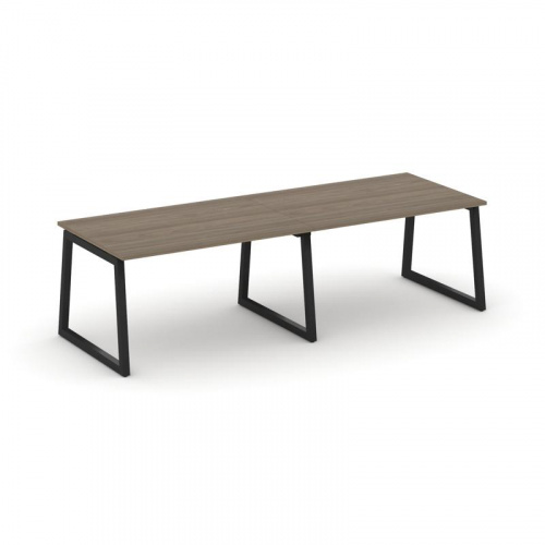 Style Project Стол переговорный SN-5T1.SPRG-011.3 Акация Лорка/Металл Антрацит 1960*980*750 фото 7