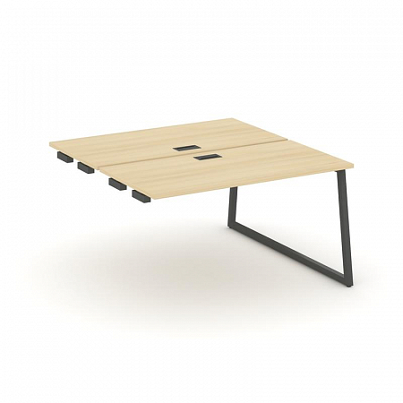 Style Project Стол-приставка к опор. элем. SN-4T1.DPRS-002 Акация Лорка/Металл Антрацит/Заглушка Пла