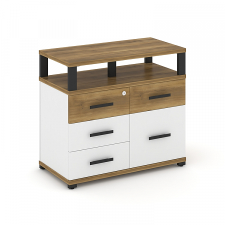 Тумба приставная с 4 ящиками Concept CN.TSP-012 B