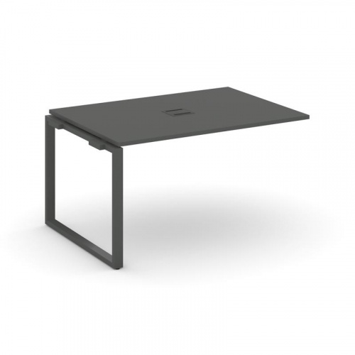 Style Project Проходной наб. элем. перег. стола SN-6O.NSPRG-003 Дуб Табак/Металл Серый 1380*980*750 фото 18