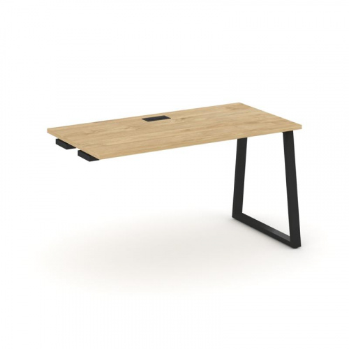 Style Project Стол-приставка к опор. элем. SN-6T1.OPRS-002 Акация Лорка/Металл Антрацит/Заглушка Пла