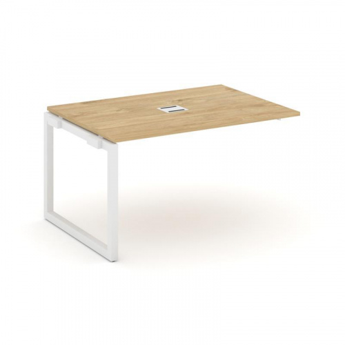 Style Project Проходной наб. элем. перег. стола SN-5O.NSPRG-004 Тиквуд Светлый/Металл Антрацит 1580* фото 7