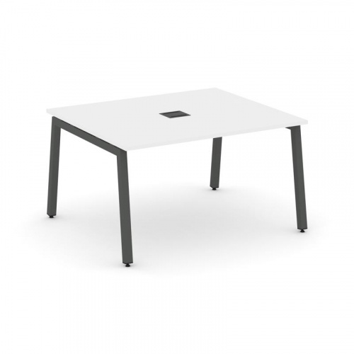 Style Project Стол переговорный SN-5A.SPRG-032 Акация Лорка/Металл Белый 1180*1180*750 фото 27