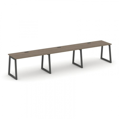 Style Project Рабочая станция 1 сторон. SN-5T1.ORS-044 Акация Лорка/Металл Антрацит/Заглушка Пластик фото 25