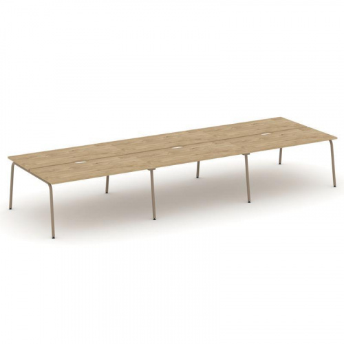 Бенч-система на 6 мест Estetica ES.D.RS-6.4-VK фото 2