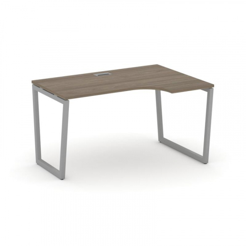 Style Project Стол рабочий эргоном. SN-4T2.SPA-012(R) Акация Лорка/Металл Антрацит/Заглушка Пластик фото 13