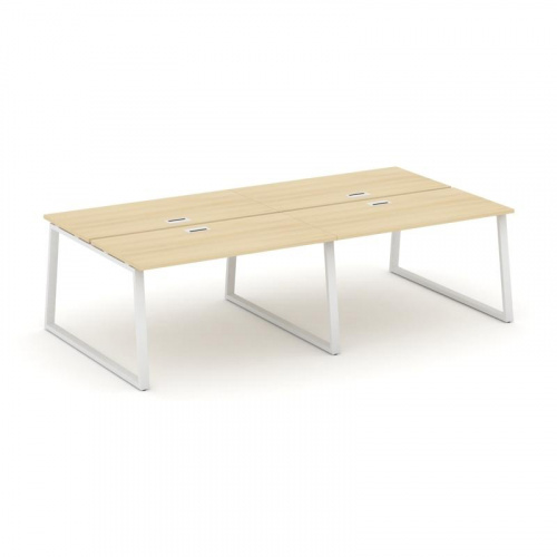 Style Project Рабочая станция 2-х сторон. SN-6T1.DRS-051 Акация Лорка/Металл Антрацит/Заглушка Пласт фото 21