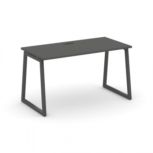 Style Project Стол письменный SN-4T1.SP-014 Акация Лорка/Металл Антрацит/Заглушка Пластик Черный 158 фото 14